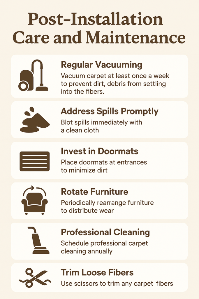 Carpet Maintenance Infographic
