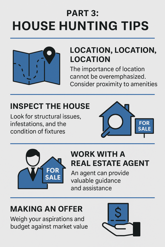 House Hunting infographic